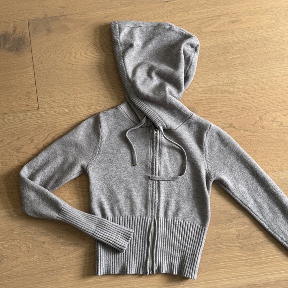 2 pc Set Frankies Bikinis Aimee Fleur Sweater Hoodie and Knit Pants Set - Picture 8 of 13